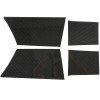 Nicecar-88 Carbon Fiber Inner Door Panel Trim Panel Fits For