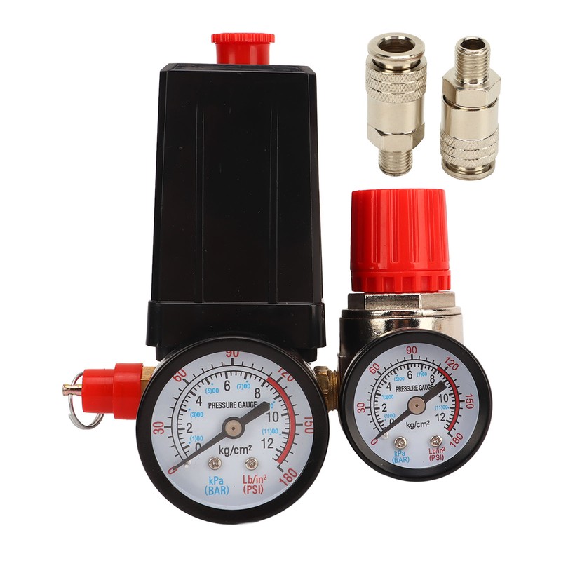 Air Compressor Pressure Switch 4 Way Auto Control Valve Controller