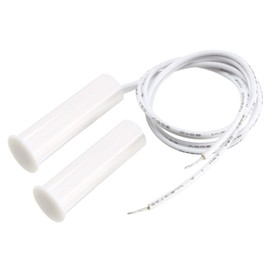 uxcell N.C. Recessed Wired Security Window Door Contact Sensor Alarm Magnetic Reed Switch White RC35