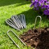 Atlantic 304 Stainless Steel Garden Stakes/Staples 4 Inch 20 Pack