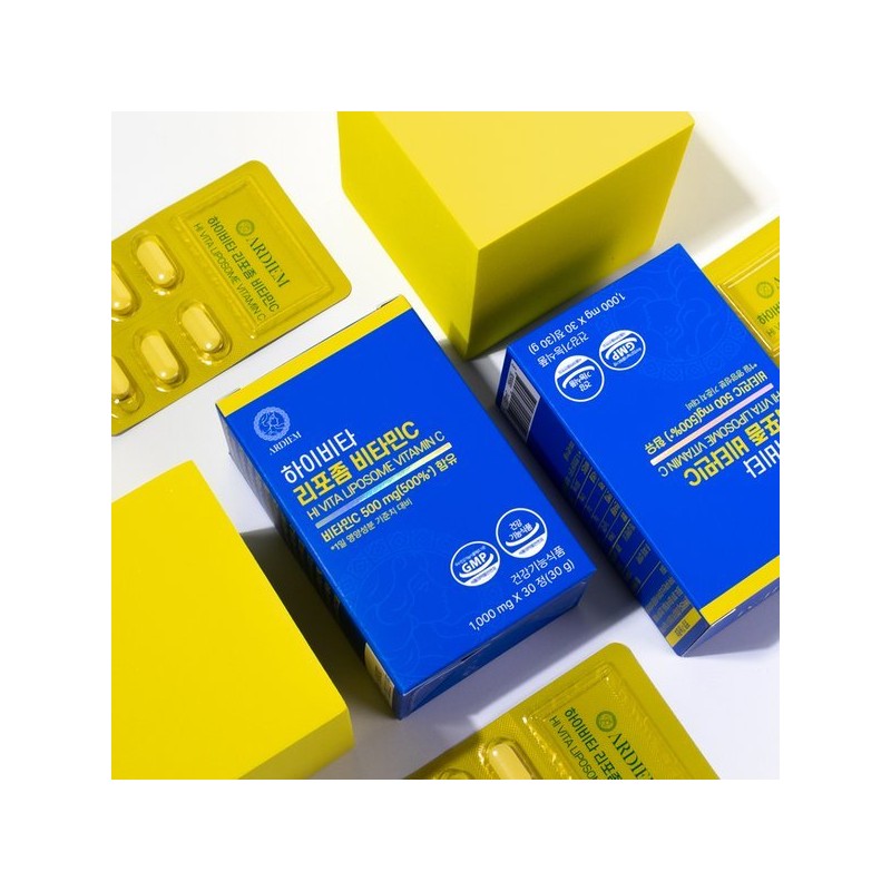 Ardium 아르디엠 하이비타 리포좀 비타민C 1000mg x 30정 3개 Ardeem