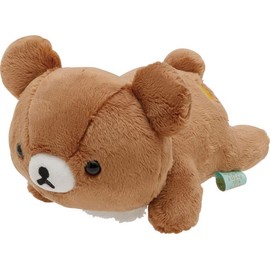 San-X Rilakkuma MF80201 Enjoy Posing Plush Toy, Korilakkuma