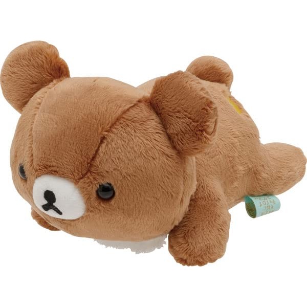 San-X Rilakkuma MF80201 Enjoy Posing Plush Toy, Korilakkuma