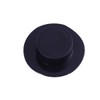 Tomaibaby Pack of 50 Christmas Mini Black Top Hat Mini