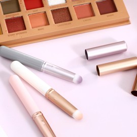 WOONEKY Pcs Mini Lip Brush Concealer Brush Set Cosmetics Makeup Tools for Women