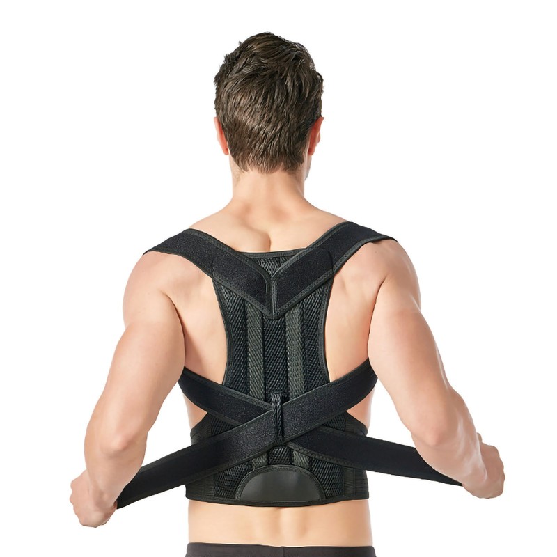 Posture Corrector Nylon Strong Adhesive Breathable Hunchback Correction Belt for