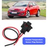 VGOL 2pcs Coolant Temperature Sensor Plug Harness 1338370 Compatible with