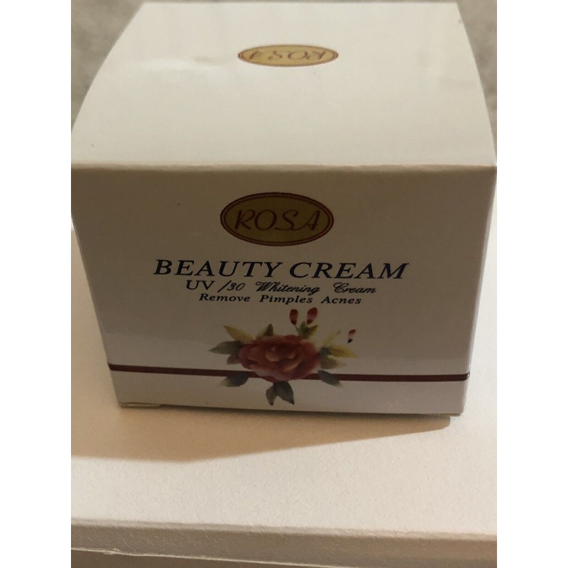All Skin Types Rosa Beauty Cream Uv/30 Whitening Cream 15g