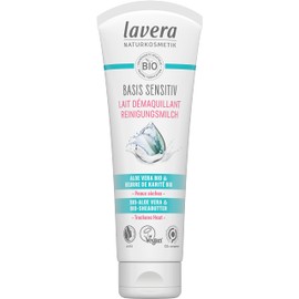 LAVERA Basis Sensitiv Cleansing Milk Organic Plant Ingredients 100% Natural
