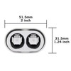VEXUNGA 10uF 370/440VAC 50/60Hz CBB65 CBB65A Oval Run Start Capacitor