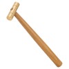 BENECREAT Hammer with Brass Head, 22 cm Long Hammer for