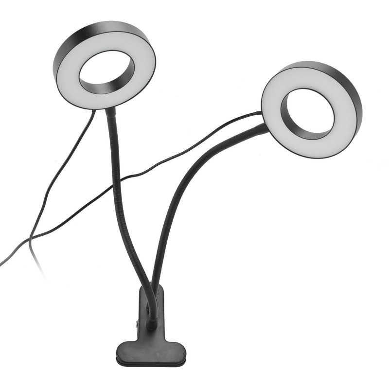 LED Grow Light DoubleEnd 360° Adjustable USB Powered Indoor Gooseneck