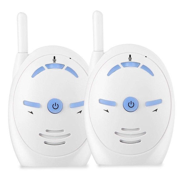 Wireless Baby Monitor, DC 5V 2.4GHz Digital Two Way Talk Intercom Sound Reminder Baby Monitor for Home (UK)