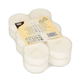 PAPSTAR 85203 Teelichter Maxi, Durchmesser: 57 mm, weiß