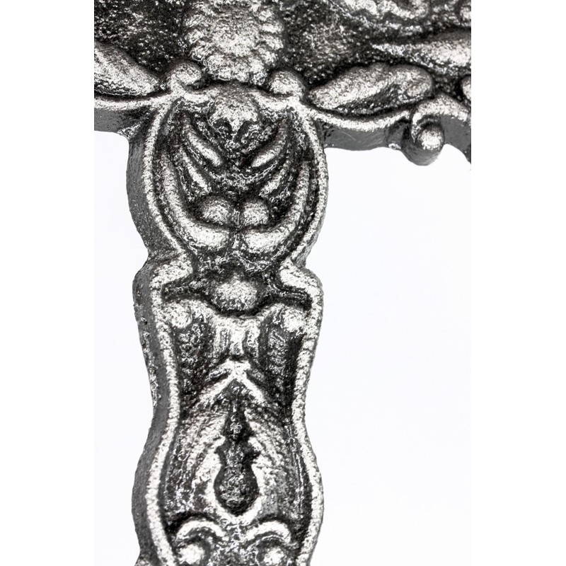 UHRIG Solid Iron Wall Cross, Wrought Iron Crucifix for Hanging,