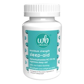 Difenhidramina Hcl 50 Mg Sueño Máximo Alergia 96 Cap Eg S32 Sabor Nd