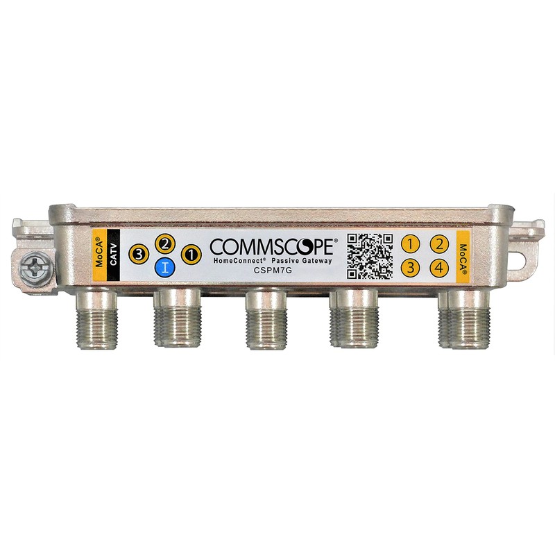 CommScope 8 Way CSPM7G Coax Splitter with MoCA & POE