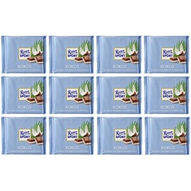 Ritter Sport Kokos,3.52 Ounce (Pack of 12)
