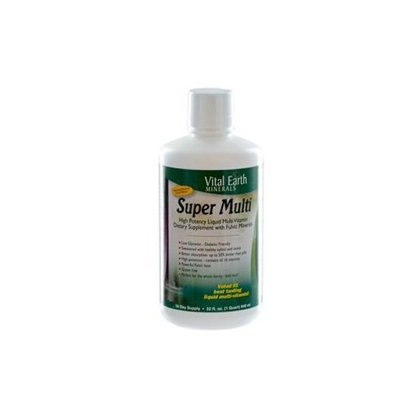 Vital Earth Minerals Super Multi Passion Fruit - 32 Fl