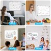 ONAVIA White Board Dry Erase Calendar for wall, Magnetic Weekly