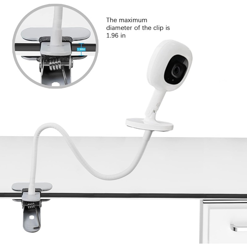 KHQBG Flexible Baby Monitor Mount for Nanit Pro Smart Baby