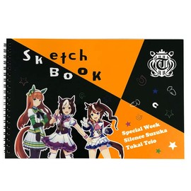 Sunstar Stationery S2638681 Uma Musume Pretty Derby Sketchbook, B5, Suzuka Spe Teio