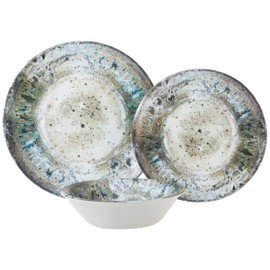 Certified International Radiance Cream Melamine 12 pc Dinnerware Set