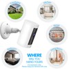 Zythrem 3 Pack Outdoor Camera Mount, 360° Surveillance Wall Mount