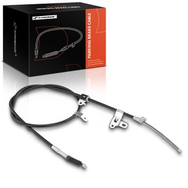 A-Premium Rear Passenger Side Parking Brake Cable Assembly Compatible with Toyota Models: Corolla 2004 2005 2006 2007 - Replace# 4642002080