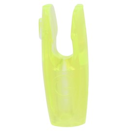 SHARROW Pack of 50 Archery Arrow Cams G Pin Cam Plastic Arrow Cams for 3.2 mm Aluminium Pins (Transparent Yellow)