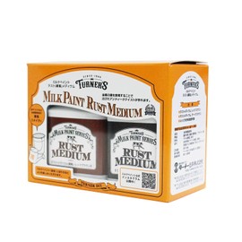 ターナー色彩(Turner Color) メディウム ミルクペイント ラストメディウム(錆風)セット MK10002C