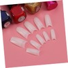 Baluue 500pcs False Nails Natural Full Cover Sturdy Pc No