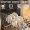 Teocera 7 Inch Salad Bowls Set of 6, 18 oz