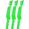 JSXDNWYJ 742-04053 942-04053 942-04053-X 490-110-C123 Toothed Mulching Lawn Mower Blades
