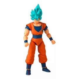 Dragon Ball Super Dragon Stars Super Saiyan Blue Goku Figura Articulada De 6.5 (14 Cm.) De Bandai