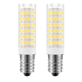 E14 led Bulb E14 European Base Bulb Turkish Lamp Bulb Replace Dimmable 8W Equivalent 80W Incandescent Bulb, AC 110V Daylight White 6000K, 800LM (6000K)