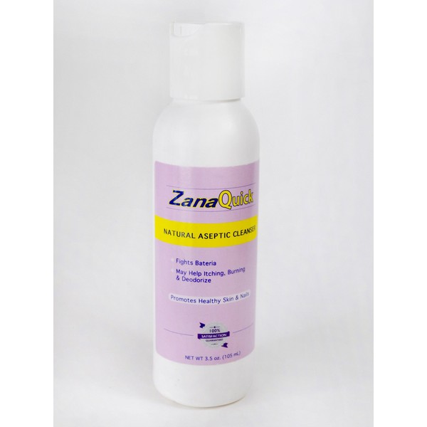 Zanaquick Aseptic Cleanser Antifungal Treatment - Anti fungal Nail Treatment - Antifungal Soap - Hongos en Uñas y Hongos en la piel