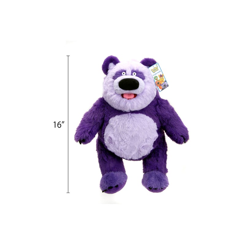 Donkey Hodie 16" Purple Panda Plush Doll, Toys for Kids