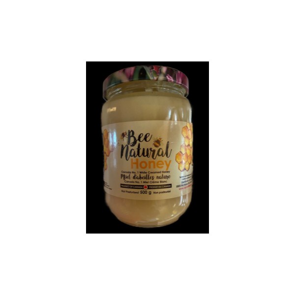 Sprout Master Bee Honey Canada No. 1 White Creamy Honey (Natural Raw-Unpasturized) - 500g