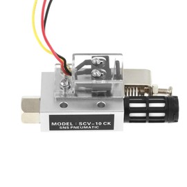 SCV-10CK Vacuum Generator Negative Pressure Generator Pneumatic Exhaust Compact Air Ejector Fitting with Switch