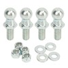 4PCS 13mm Ball Studs with Hardware 5/16in 18 Thread Long