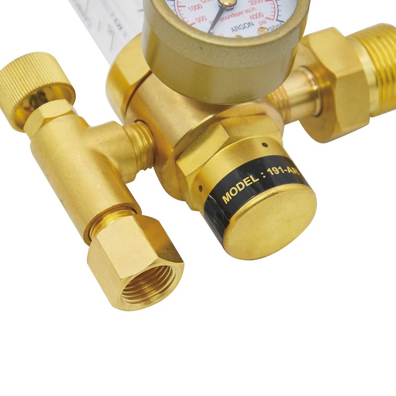 191 Argon Flowmeter and Gas Regulator CGA580 Inlet