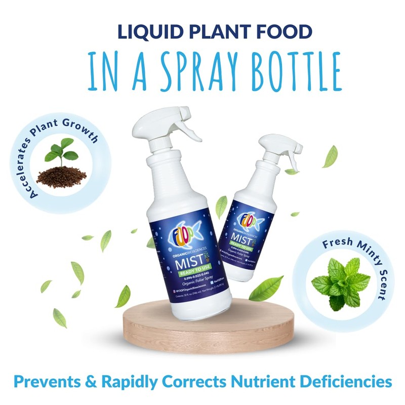 FOOP Mist - Organic Foliar Spray Made from Fish Manure