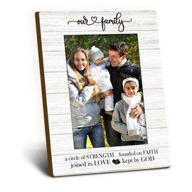 Foyoulame Family Picture Frames 4x6, Family Frame, Adoption Day Gifts, FamilyGifts, AdoptionGifts For Adoptive Parents, Religious Spiritual FamilyDecorative Photo Picture Frame for Table Desk Decor