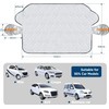 HUBTURE Car Windshield Sunshade Cover - Car Windshield Snow Cover