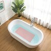 Nonslip Bathtub Mat Extra Soft TPE Bath Mat for Kids,