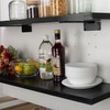 VICVIK 10 Inch Floating Shelf Bracket, Hidden Heavy Duty Hardware