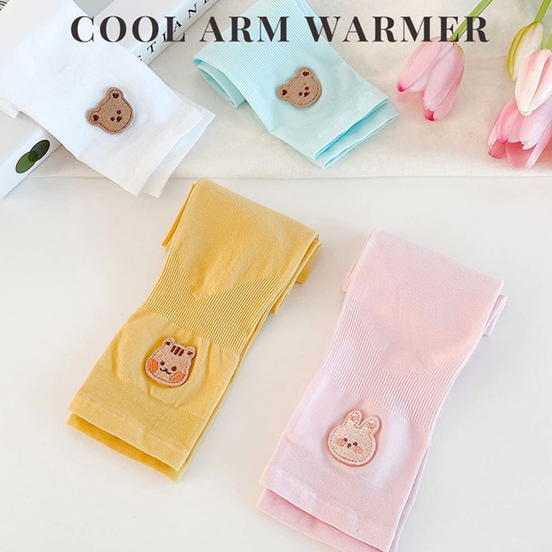 LUOFENG Summer Sleeves, 2 Pack UV Sun Arm Sleeves for