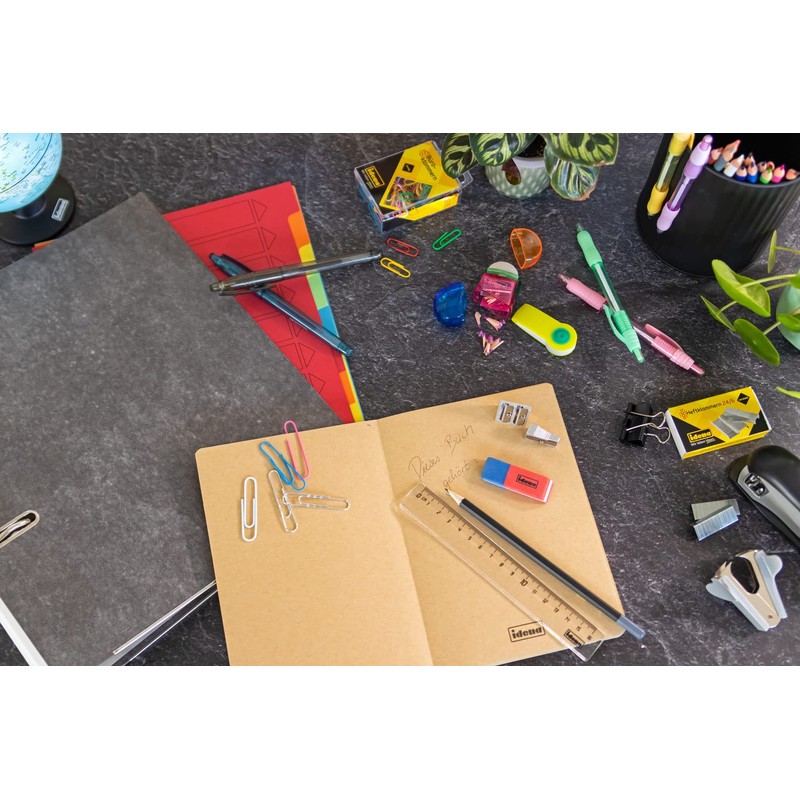 Idena 334035 – Binder Clips, 4 Pieces, 32 mm