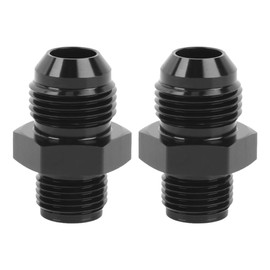 EVIL ENERGY 8AN Male to 5/8x18 Inverted Flare Thread Fitting Adapter Straight 2Pcs